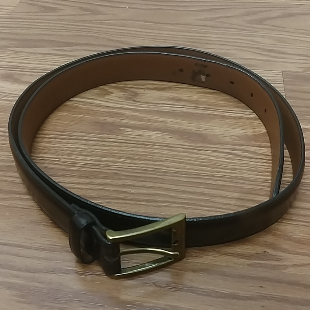 L.L.Bean Chino Belt Genuine Full Grain Leather